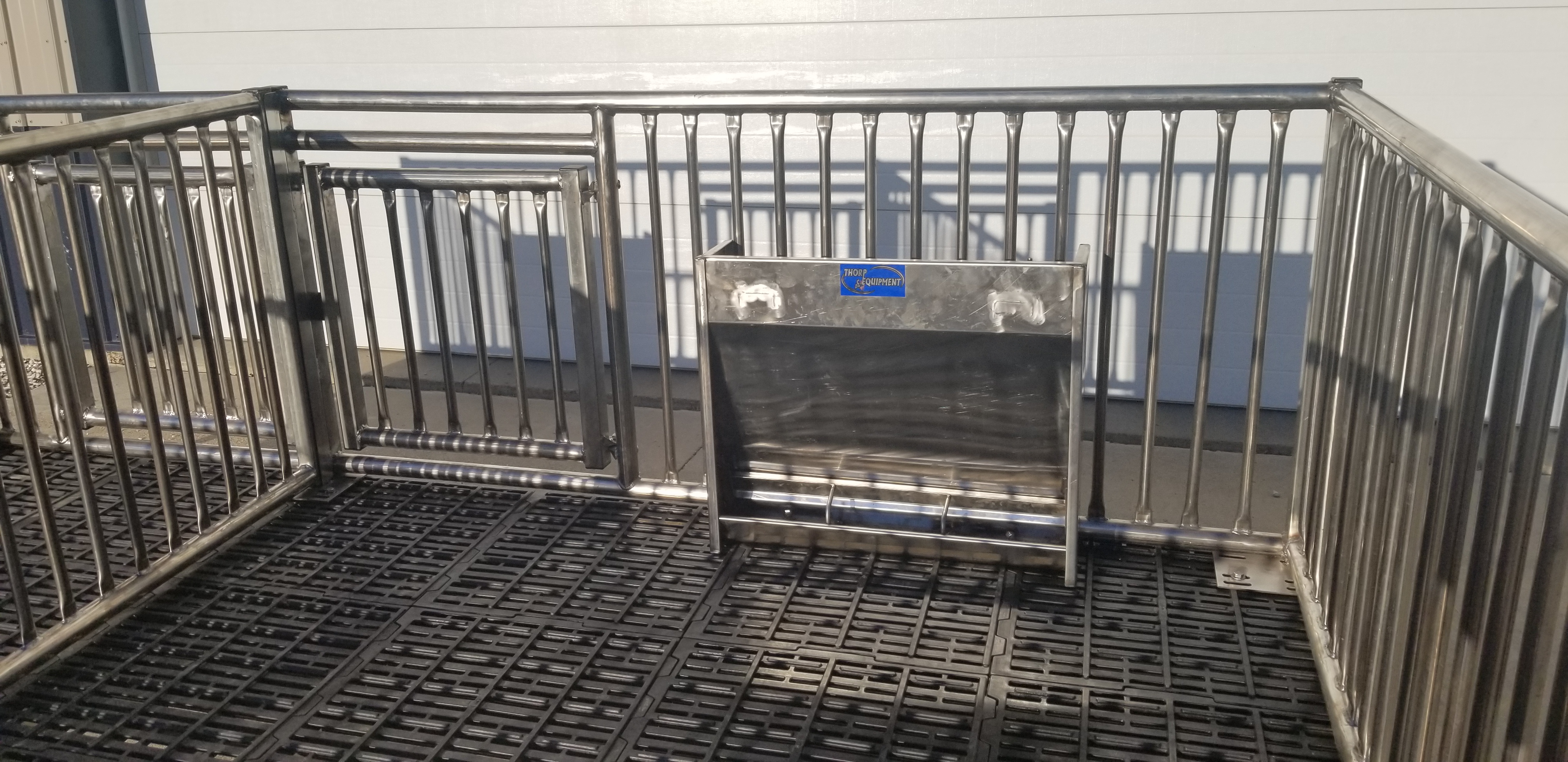 stainless steel dog pen